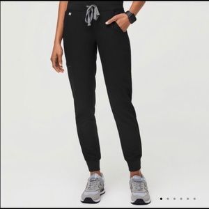 Figs black Zamora jogger scrub pants, Size XXL Tall
